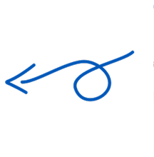 Arrow to CTA button Arrow to CTA button